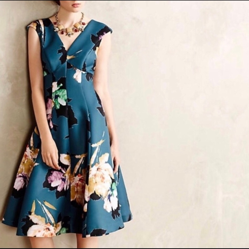 Anthropologie Moulinette Souers Baikal Dress